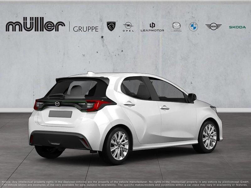 Neu Mazda 2 116 PS (85 kW) 2026 Weiß Kleinwagen