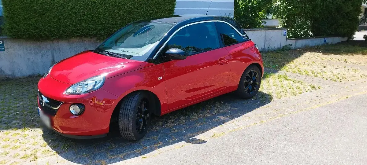 Gebraucht Opel Adam 69 PS (50 kW) 2016 Rot Kleinwagen