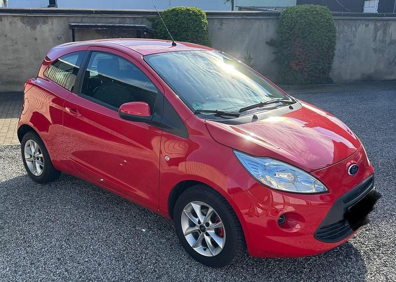 Second-hand Ford Ka 69 CP (50 kW) 2013 Roșu Hatchback