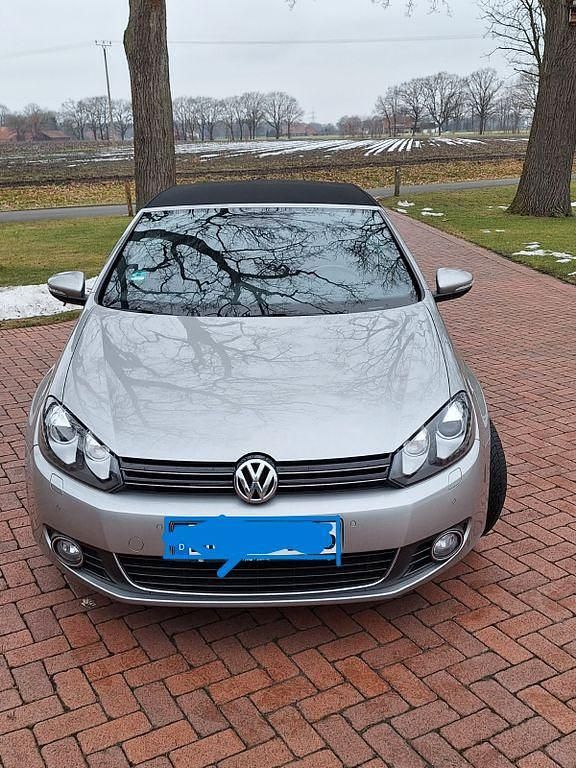 Gebraucht VW Golf Cabriolet 105 PS (77 kW) 2012 Silber Cabrio