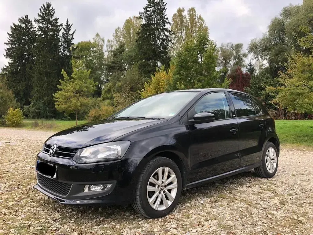 Gebraucht VW Polo Style 90 PS (66 kW) 2011 Schwarz Kleinwagen