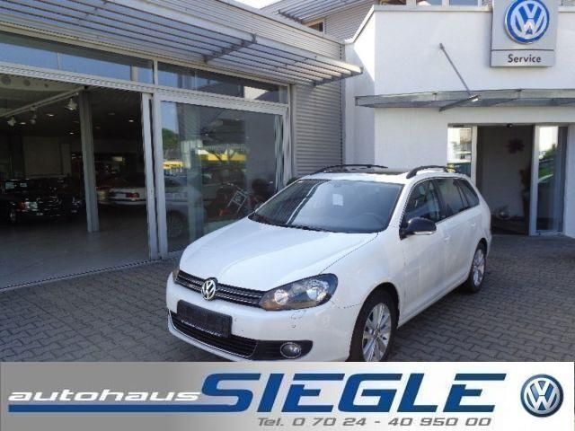 Gebraucht VW Golf VII Style 105 PS (77 kW) 2012 Weiß Kombi