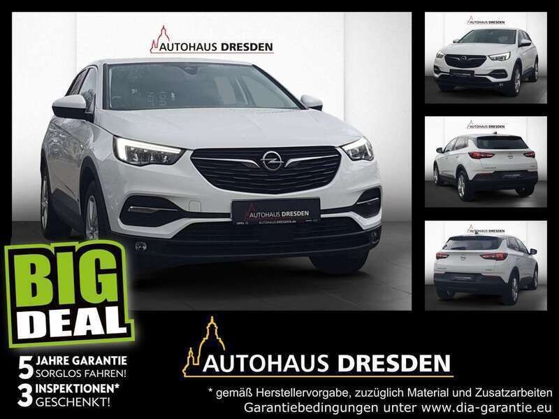 Jade weiss Gebraucht 2021 Opel Grandland X SUV | 17.850 € (Guter Preis) - Bild 1/4