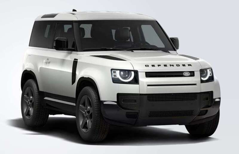 Fuji white Neu 2025 Land Rover Defender SE SUV | 72.299 € - Bild 1/4