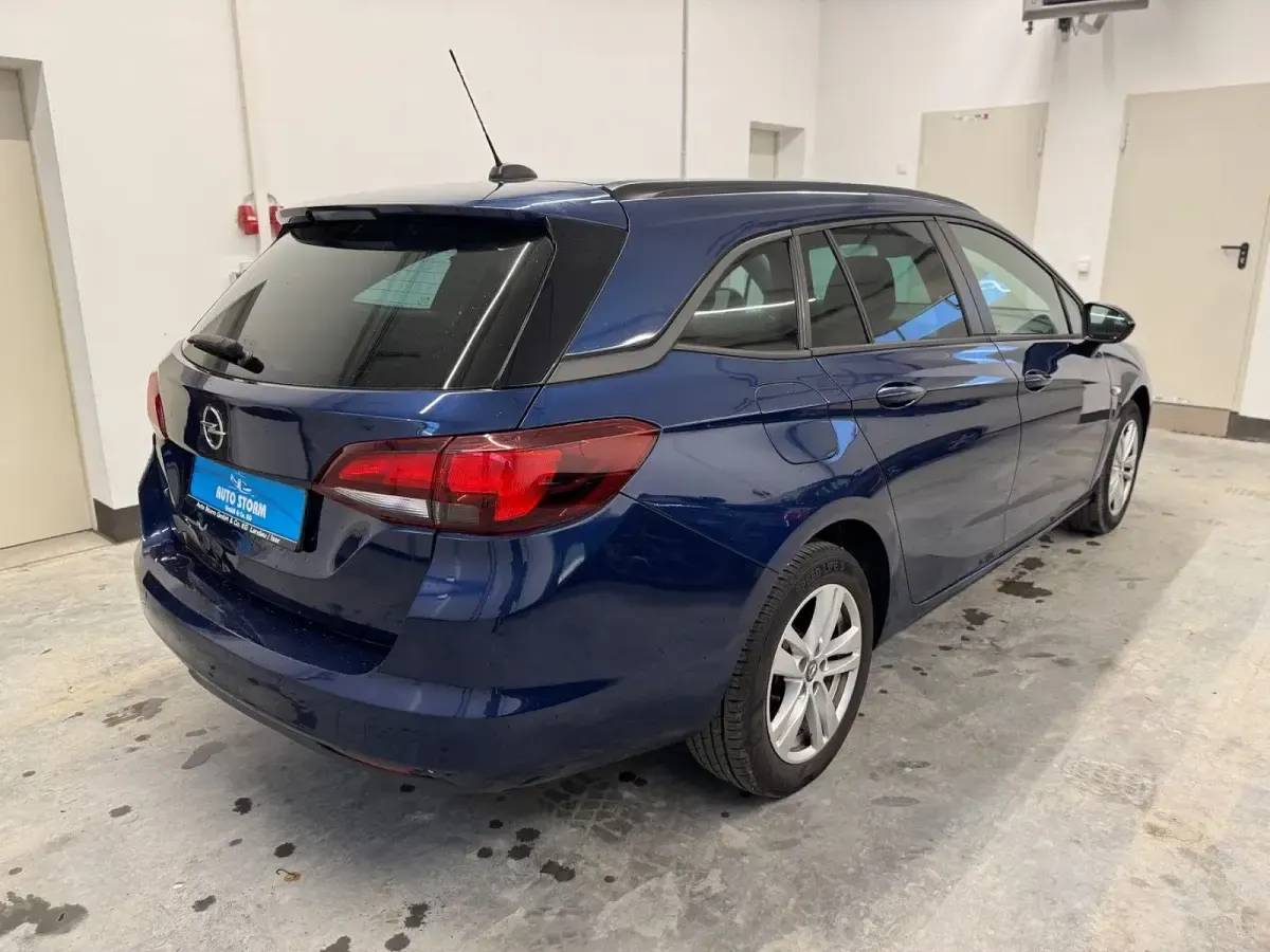 Gebraucht Opel Astra Business 122 PS (89 kW) 2021 Blau Kombi