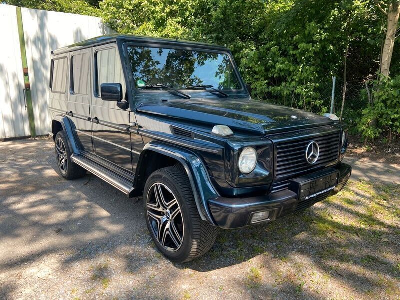Blau Gebraucht 2003 Mercedes G400 SUV | 39.900 € (Fairer Preis) - Bild 1/4