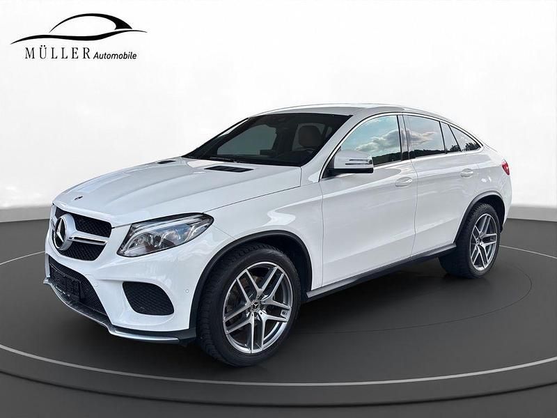 Weiß Gebraucht 2019 Mercedes GLE350 AMG line Coupé | 43.200 € (Superpreis) - Bild 1/4