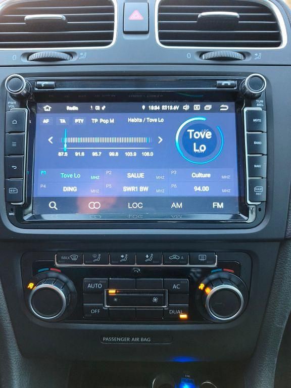 Gebraucht VW Golf VI Team 80 PS (58 kW) 2010 Blau Kleinwagen