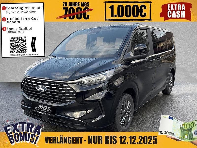 Schwarz Neu 2025 Ford Tourneo Titanium Van / Kleinbus | 46.886 € (Guter Preis) - Bild 1/4