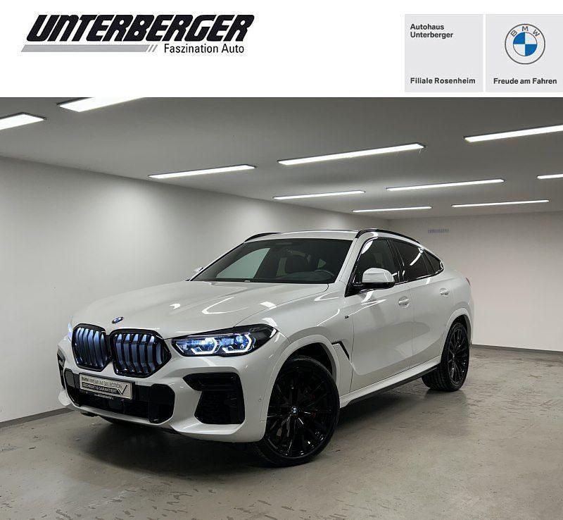 Mineralweiß Gebraucht 2021 BMW X6 M Sport SUV | 68.450 € (Fairer Preis) - Bild 1/4