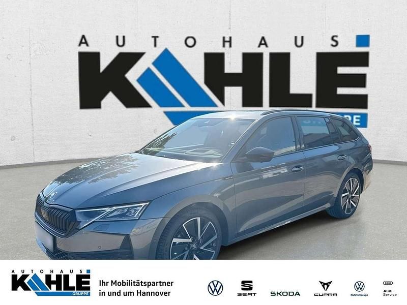 Graphitegrau metallic Gebraucht 2025 Skoda Octavia SportLine Kombi | 40.930 € (Teuer) - Bild 1/4