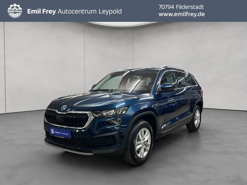 Blau Gebraucht 2022 Skoda Kodiaq Ambition SUV | 34.490 € (Superpreis) - Bild 1/4