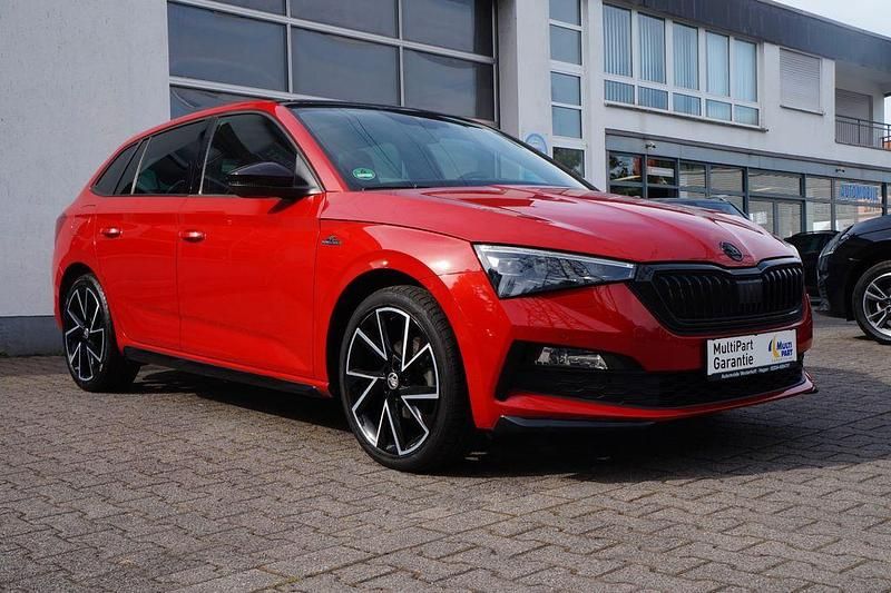Velvet rot premium metallic Gebraucht 2020 Skoda Scala Monte Carlo Kleinwagen | 20.500 € (Fairer Preis) - Bild 1/4