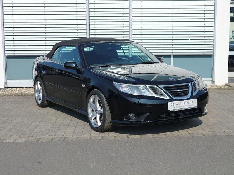 Gebraucht Saab 9-3 Cabriolet Vector 150 PS (110 kW) 2008 Schwarz Cabrio