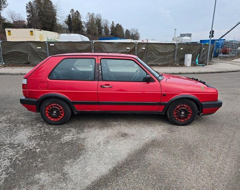 Gebraucht VW Golf II 54 PS (39 kW) 1990 Rot Kleinwagen