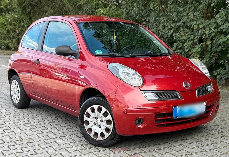 Rot Gebraucht 2009 Nissan Micra Kleinwagen | 1.250 € (Superpreis) - Bild 1/4
