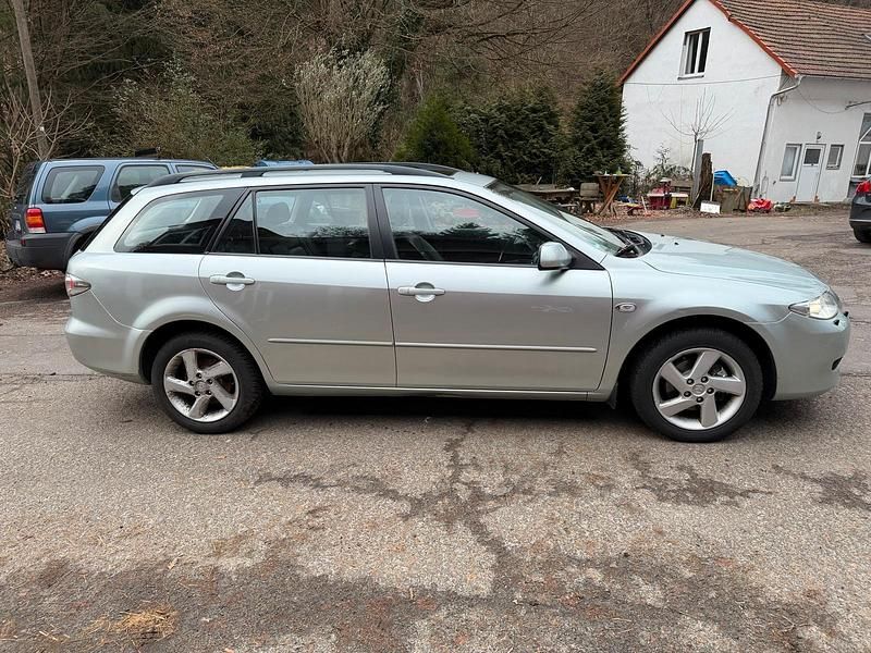 Gebraucht Mazda 6 Inclusive 166 PS (122 kW) 2003 Silber Kombi