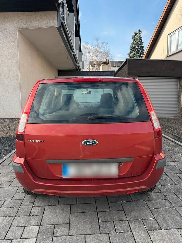 Gebraucht Ford Fusion 2006 Rot Kleinwagen