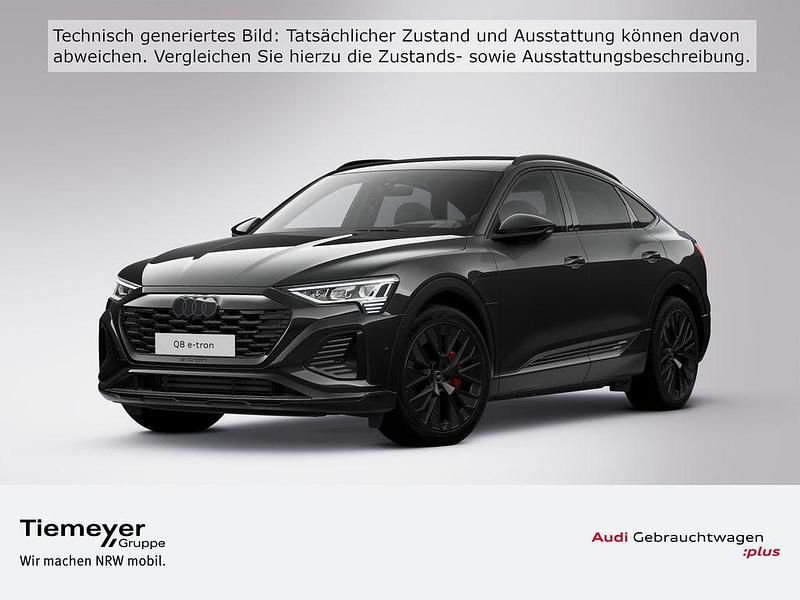 Schwarz Gebraucht 2023 Audi Q8 Sportback e-tron S-Line SUV | 57.980 € (Superpreis) - Bild 1/4