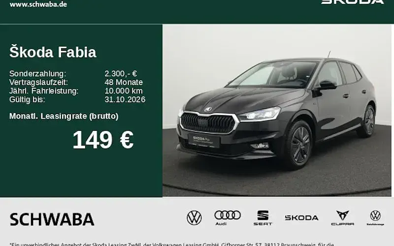 Gebraucht Skoda Fabia Tour 150 PS (110 kW) 2025 Blackmagic perleffekt Kleinwagen