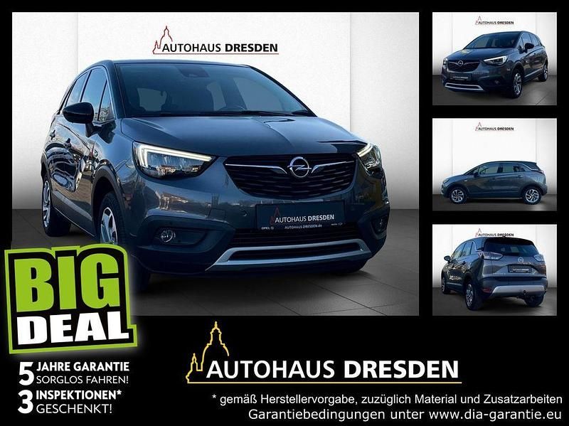 Gebraucht Opel Crossland X Innovation 110 PS (80 kW) 2020 Mondstein grau/e:vulkan grau SUV