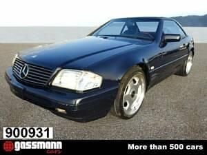 Gebraucht Mercedes SL320 231 PS (169 kW) 1997 Blau Cabrio