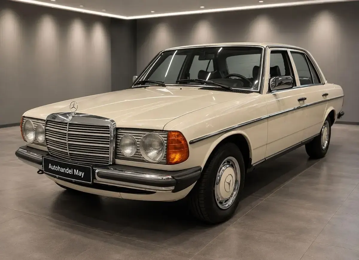 Gebraucht Mercedes 200 1979 Weiß Limousine