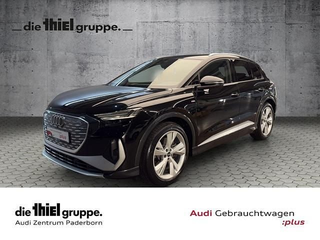 Gebraucht Audi Q4 e-tron S-Line 150 kW (204 PS) 2022 Schwarz SUV