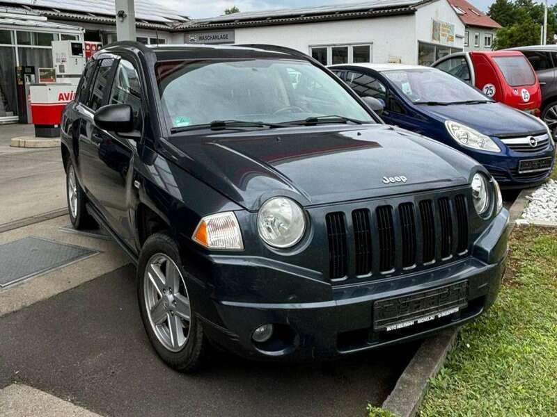Steel blue metallic clear coat Gebraucht 2008 Jeep Compass Sport SUV | 5.790 € (Etwas zu teuer) - Bild 1/4