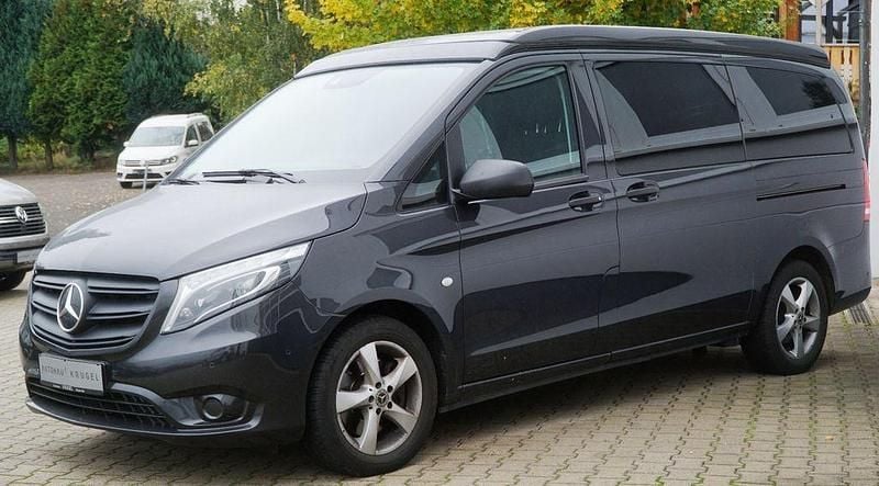Grau Gebraucht 2021 Mercedes V250 Marco Polo Van / Kleinbus | 39.990 € (Superpreis) - Bild 1/4