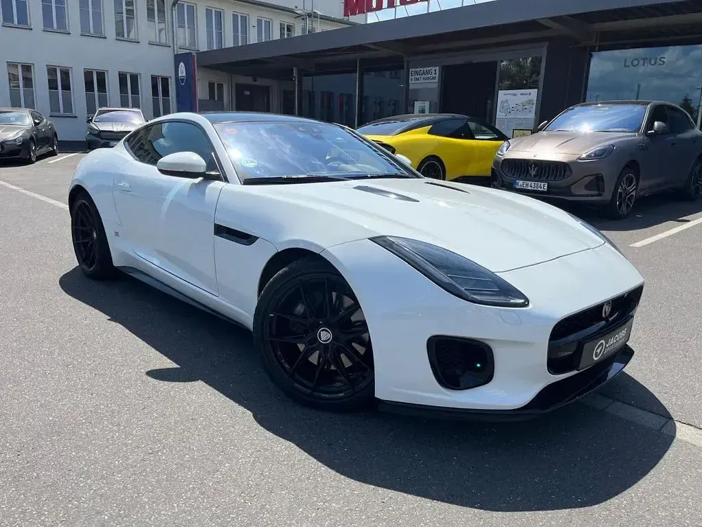 Gebraucht Jaguar F-Type R-Dynamic 300 PS (220 kW) 2018 Weiß Coupé