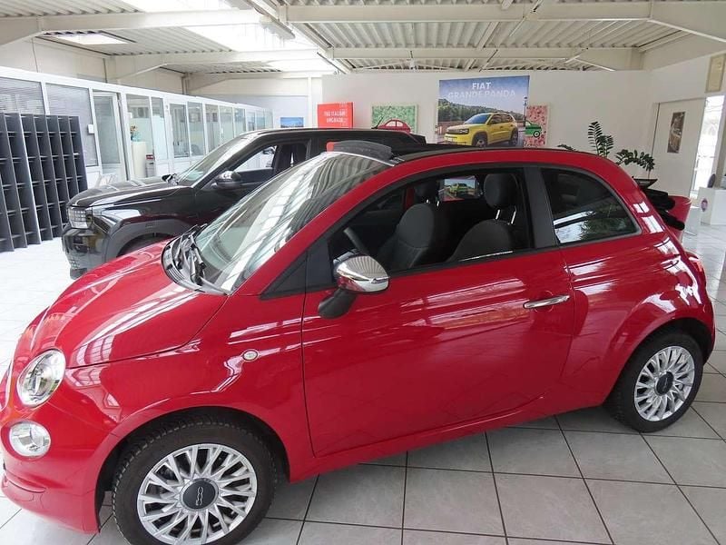 Gebraucht Fiat 500C 69 PS (50 kW) 2024 Passione rot Cabrio