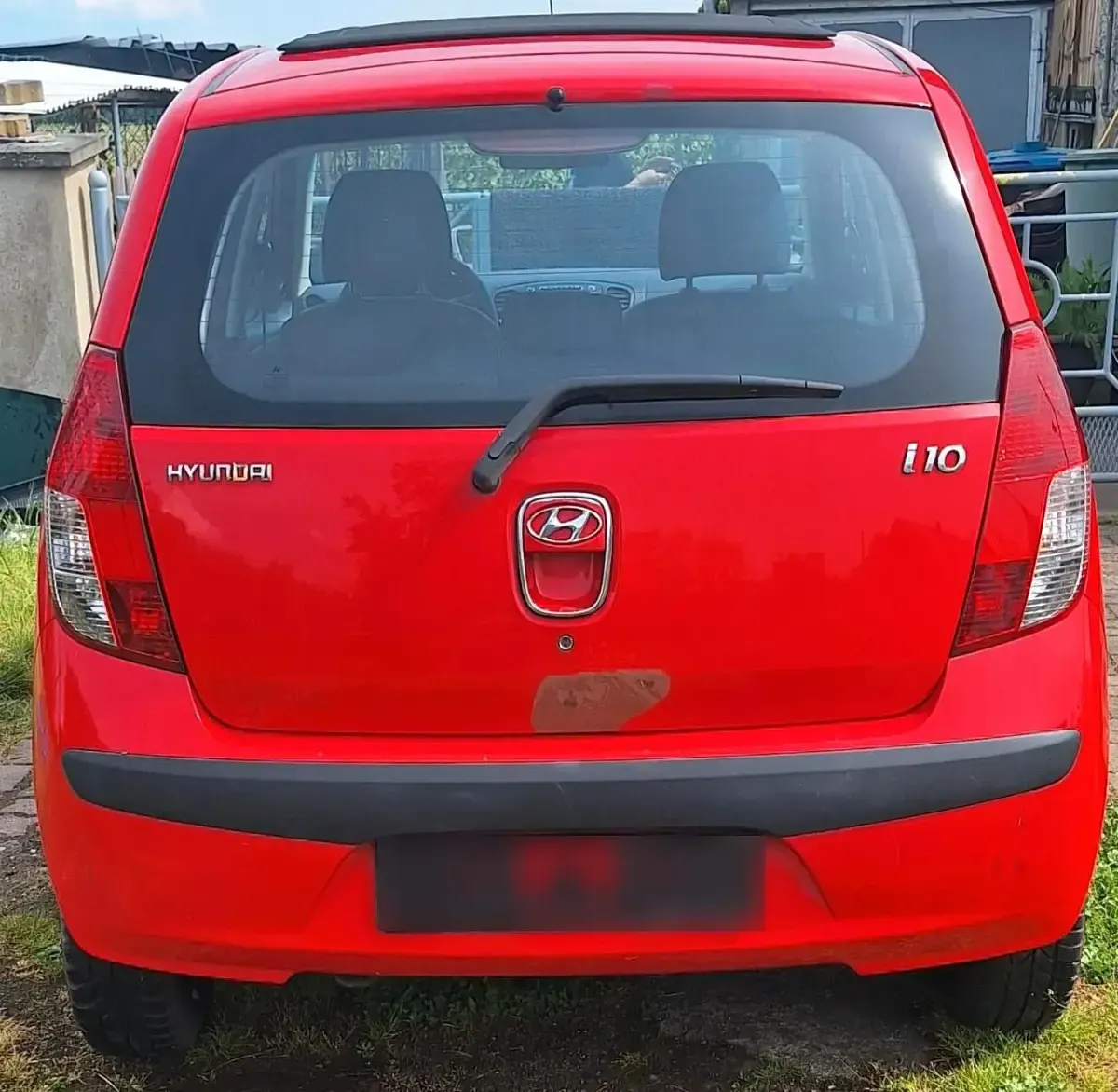 Gebraucht Hyundai i10 66 PS (48 kW) 2010 Rot Kleinwagen