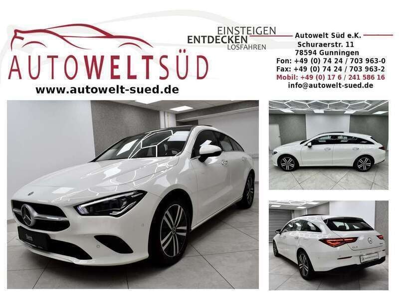 Polarweiß Gebraucht 2022 Mercedes CLA200 Kombi | 27.900 € (Guter Preis) - Bild 1/4