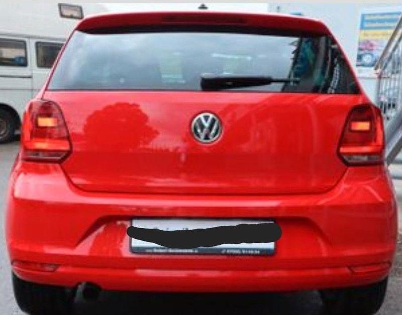 Gebraucht VW Polo Highline 110 PS (80 kW) 2016 Rot Kleinwagen