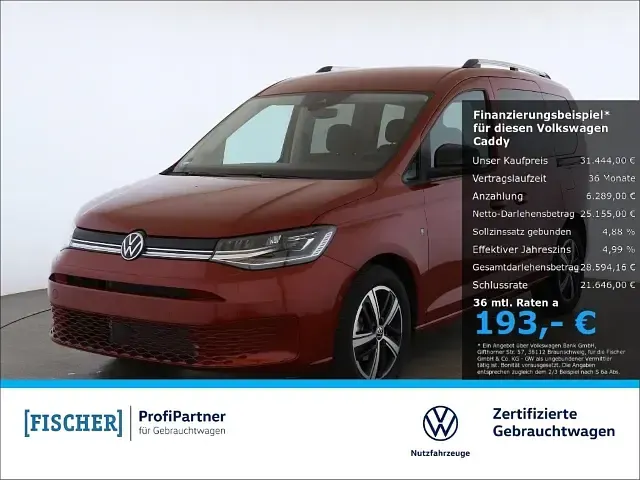 Brugt VW Caddy Goal 102 HK (75 kW) 2025 MPV