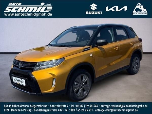 Gelb (solar yellow/ cosmic black pearl) Neu 2025 Suzuki Vitara Comfort SUV | 23.491 € (Guter Preis) - Bild 1/3