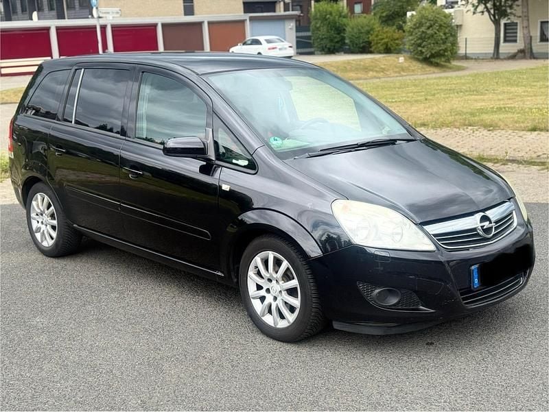 Schwarz Gebraucht 2008 Opel Zafira Van / Kleinbus | 2.099 € (Fairer Preis) - Bild 1/4