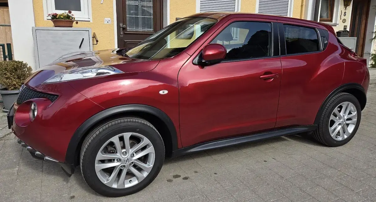 Second-hand Nissan Juke Tekna 117 CP (86 kW) 2012 Roșu SUV