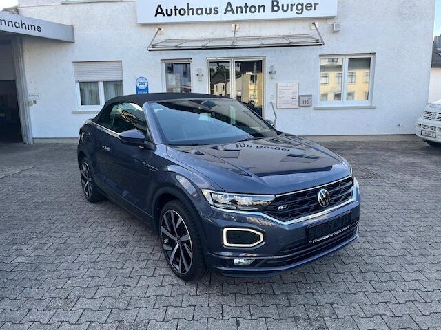 Rauchgrau Gebraucht 2021 VW T-Roc R-line SUV | 34.549 € (Teuer) - Bild 1/3