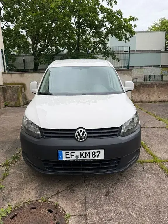 Gebraucht VW Caddy 102 PS (75 kW) 2012 Weiß Van / Kleinbus