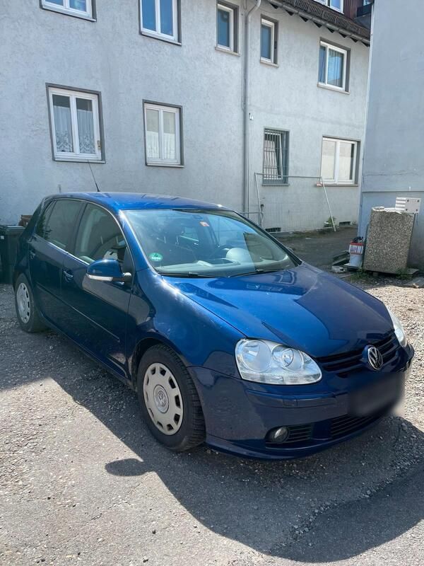 Blau Gebraucht 2007 VW Golf V Kleinwagen | 2.800 € (Guter Preis) - Bild 1/4