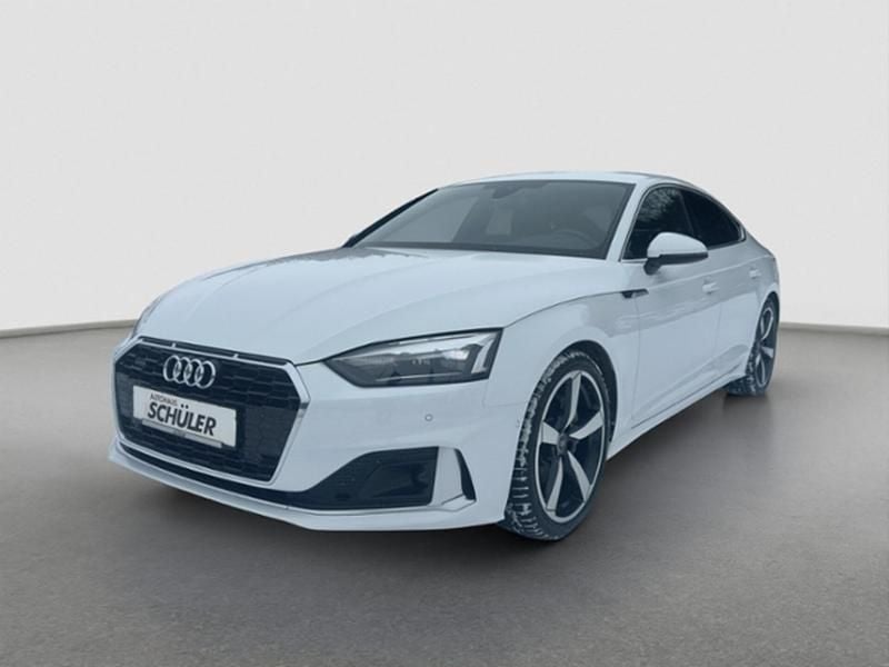 Gebraucht Audi A5 Sportback Advanced Plus 204 PS (150 kW) 2023 Weiß (ibisweiss) Kleinwagen