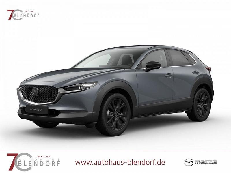 Machine gray Neu 2025 Mazda CX-30 Homura-Line SUV | 28.890 € - Bild 1/3