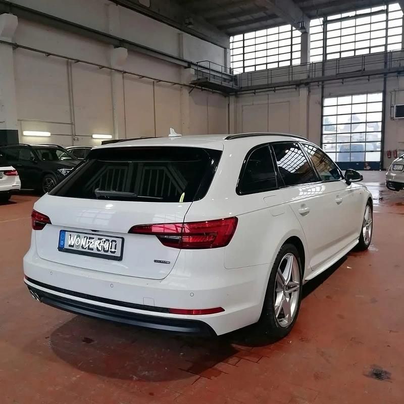 Weiß Gebraucht 2017 Audi A4 S-Line Kombi | 15.000 € (Superpreis) - Bild 1/2