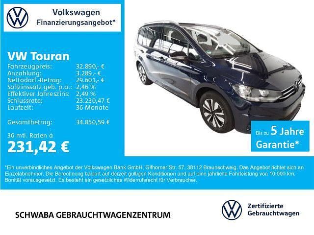Atlantik blue metallic Gebraucht 2025 VW Touran Goal Van / Kleinbus | 32.890 € - Bild 1/4