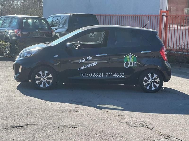 Gebraucht Kia Picanto DREAM-TEAM Edition 67 PS (49 kW) 2016 Schwarz Kleinwagen