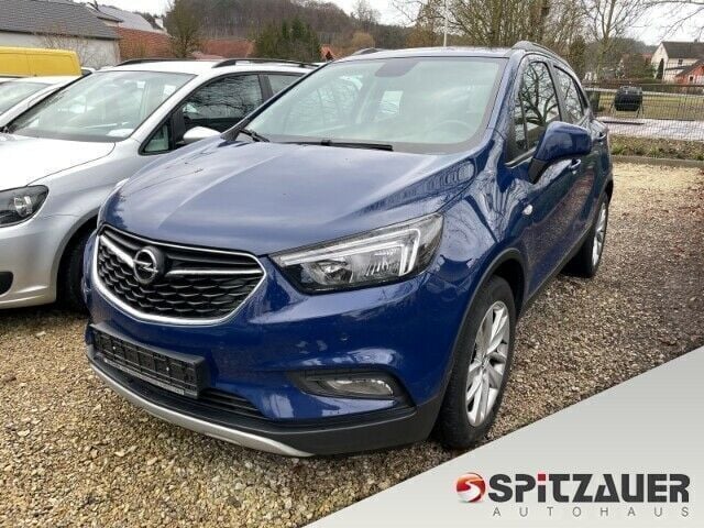 Blau Gebraucht 2018 Opel Mokka X SUV | 12.700 € (Teuer) - Bild 1/4