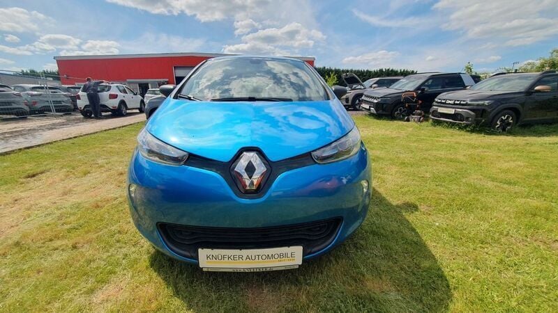 Blau Gebraucht 2019 Renault Zoe Life Kleinwagen | 7.490 € - Bild 1/4