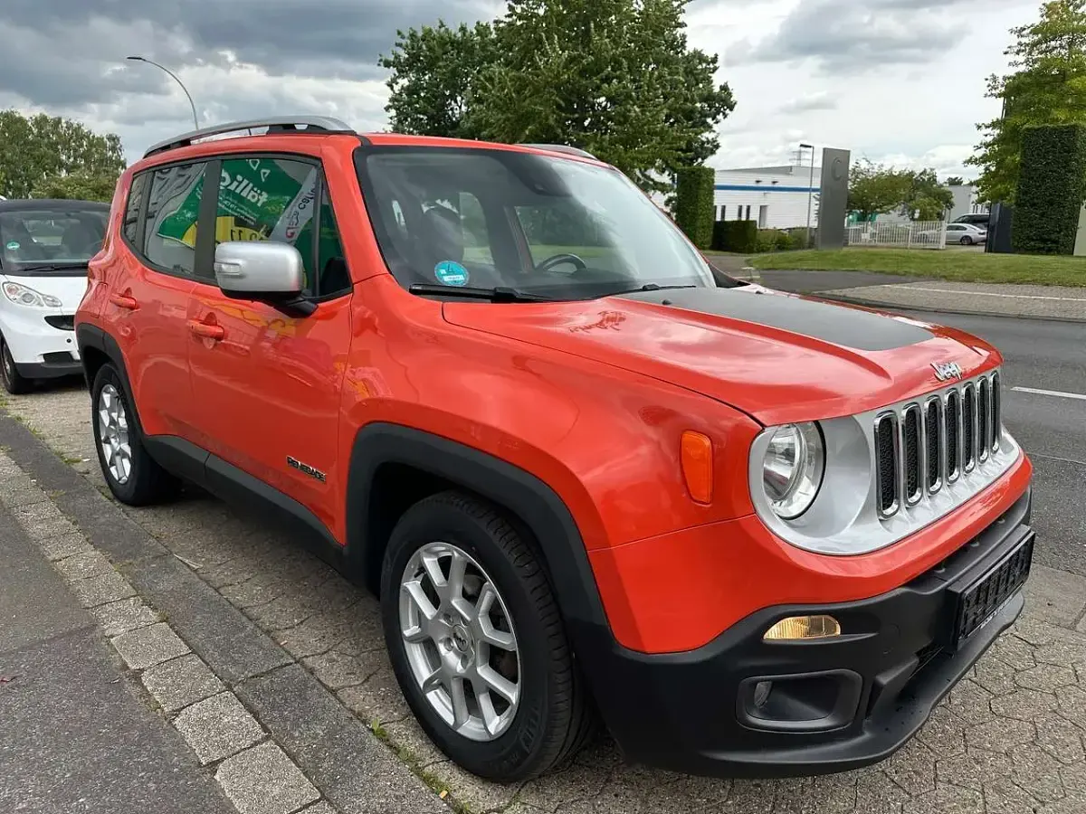 Gebraucht Jeep Renegade Limited 140 PS (102 kW) 2015 Omaha orange (vr562/b) SUV